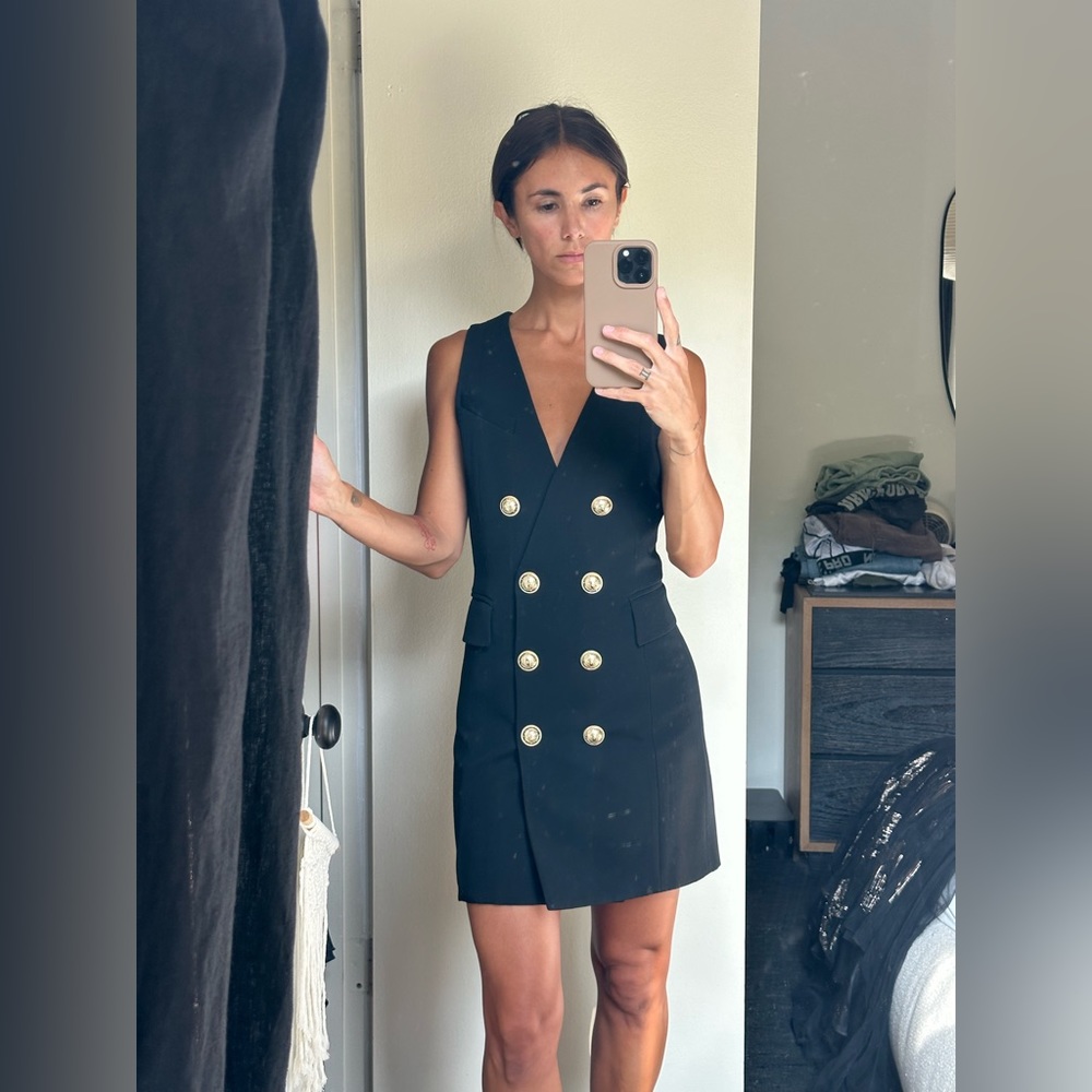 Balmain Short Sleeveless Dress